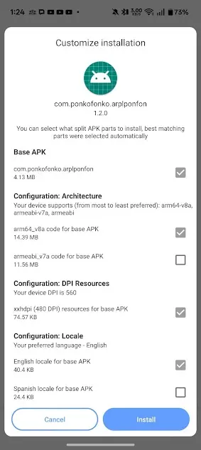 Screenshot of CK444